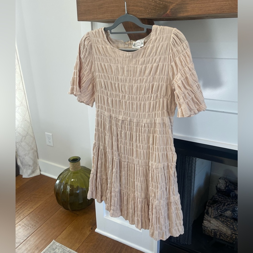 Cream colored dress